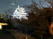 大阪城　車窓から撮りました