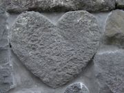 ハートの石