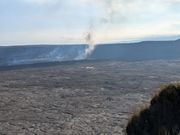 キラウエアの火口
でかすぎて写真ではわからない