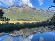 途中立ち寄ったミラーレイク