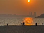 海雲台のサンセット