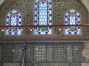 ブルーモスクのステンドグラス
