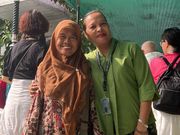 ガイドさん王宮にて