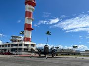 航空博物館にてDC-3