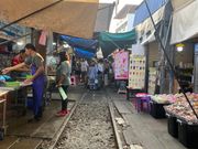 電車が来る前！