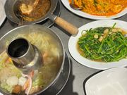 蟹カレー　シーフード鍋他