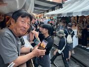 列車は人が多く見るまでが競争！