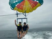 初パラセーリング