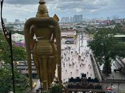 バトゥー洞窟、階段登った所