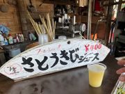 その場でジュースにしてくれる