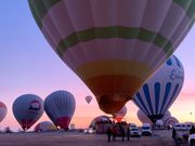 朝日と共にフライト