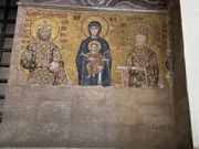 ユスティニアヌス、イエス、マリア、コンスタンティヌス