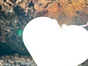 念願だった、オーラの見える洞窟