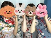 お店近くのプリ機で撮りました🫶