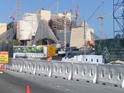 グッゲンハイム美術館建築中