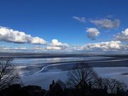 干潟も空気も綺麗でした
