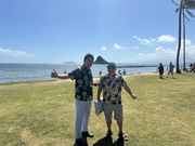 クアロア海岸公園にて