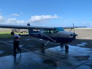 担当教官の方とスカイホーク号