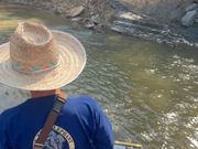 ゾウ乗り！！川を渡り、山を登り。。