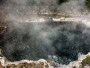 地熱でブクブク