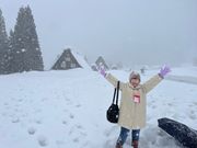 必死で歩きました。