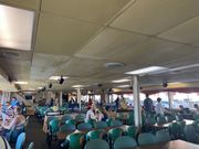 広い船内でゆったり