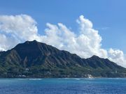 海からのダイヤモンドヘッドも美しい！