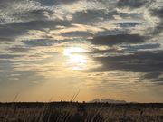 遠くにカタ・ジュダを望む