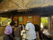 ココナッツブレッドの試食