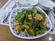 慕田峪長城シャトルバス手前の中華料理屋