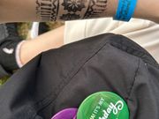 タトゥー体験あります！お誕生日バッヂももらいました！