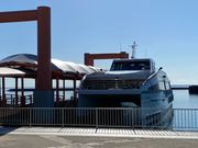 西表島へは大きな船で快適でした。