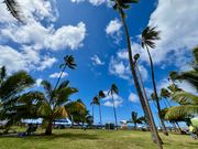 綺麗なお天気の中レッスンスタート