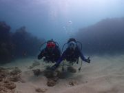 砂紋でのツーショット