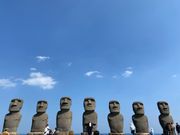 日南メッセのモアイ像