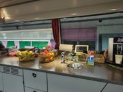 お菓子やコーヒー紅茶取り放題