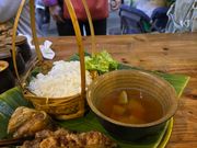 夜ご飯はブンチャーでした