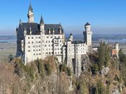 橋からのノイシュバンシュタイン城