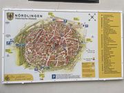 ネルトリンゲンの地図。
進撃の巨人のモデルになった町と聞いて納得！