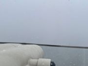 大雪の場合の視界はよろしくないです