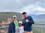 ガイドのケビンさんと