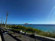 車窓からハワイの観光案内