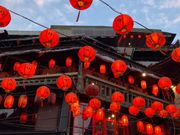 九份のランタン