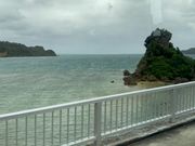 綺麗な海が見れました