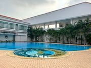 中にあるプール