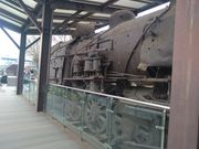 銃弾の跡が、すごい