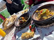 ドライブ途中の昼食