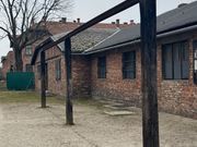 アウシュヴィッツの絞首刑に使われた鉄棒