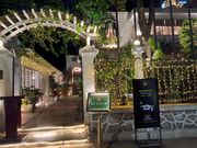 夕食のレストラン