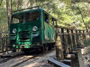 トロッコが走る姿